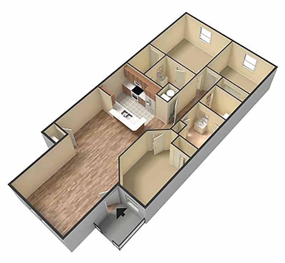 Three Bedroom
